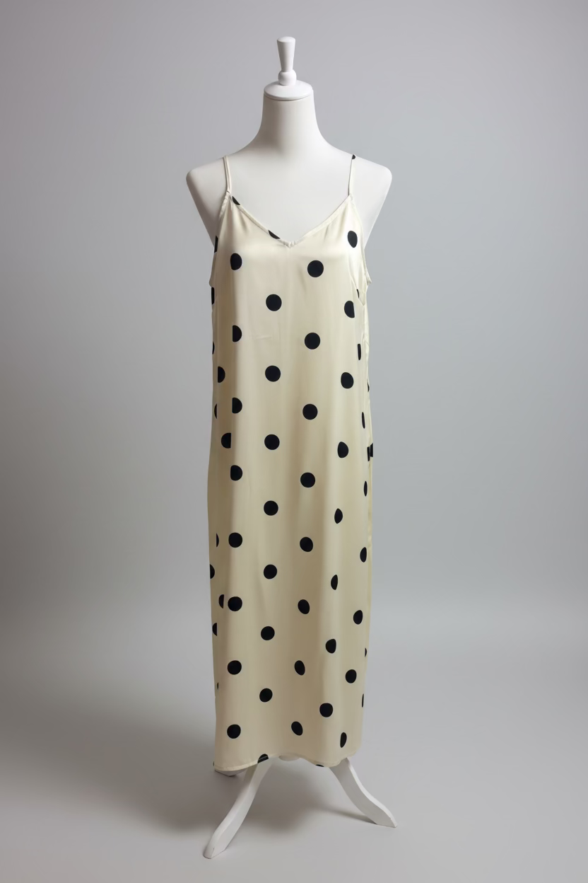 Kleid mit Polka-Dots