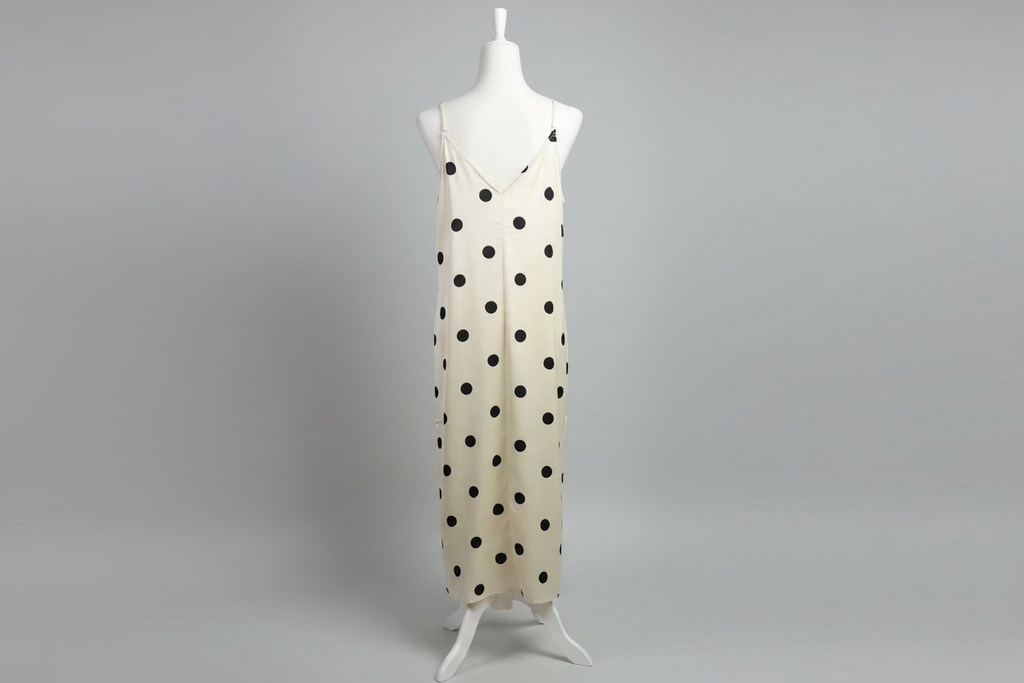 Kleid mit Polka-Dots