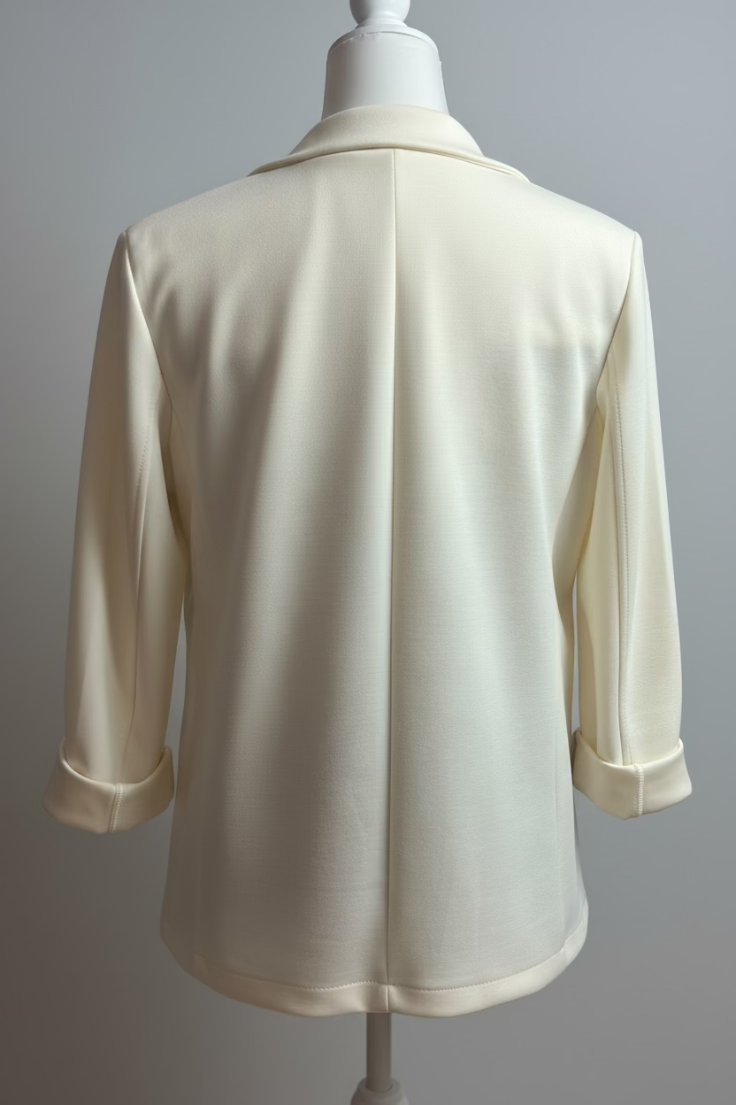 Sommer Stretch Blazer | Ungefüttert | Ein Knopf