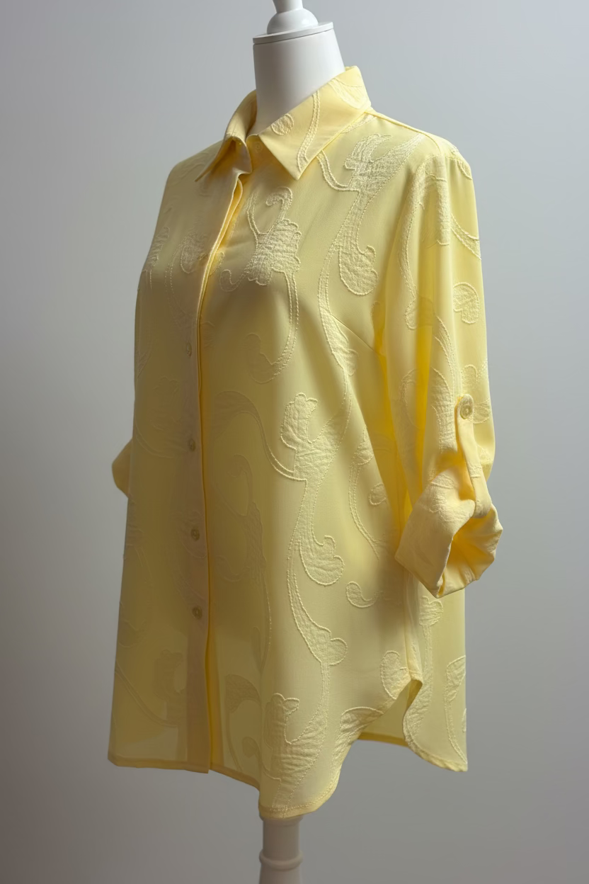 Bluse mit Ornamentenmuster