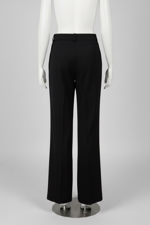 Elegante Hose mit geradem Schnitt & versteckten Seitentaschen