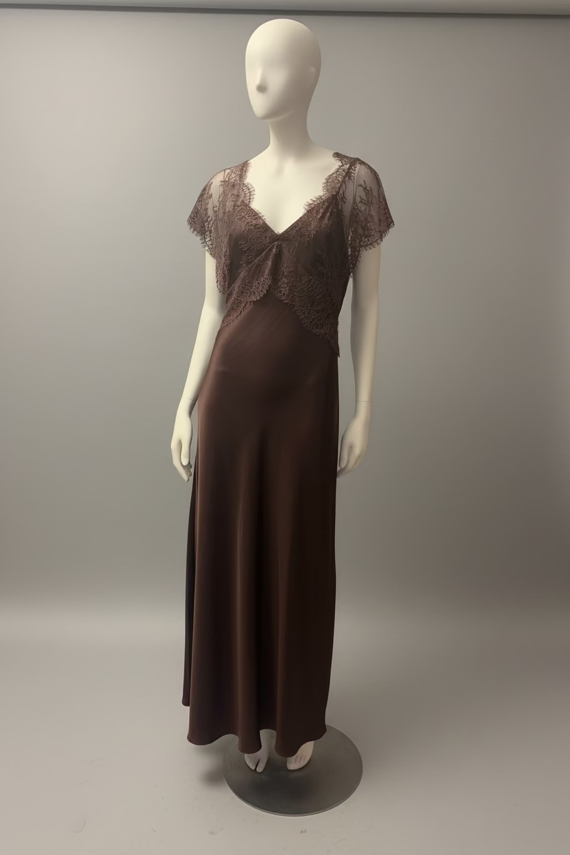 Kleid mit Spitze