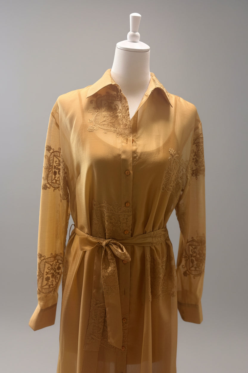 Kleid mit Knopfleiste Gr. M