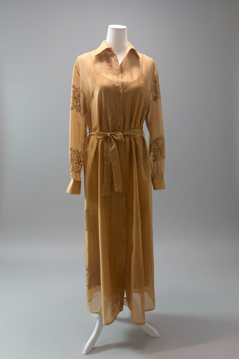 Kleid mit Knopfleiste Gr. M